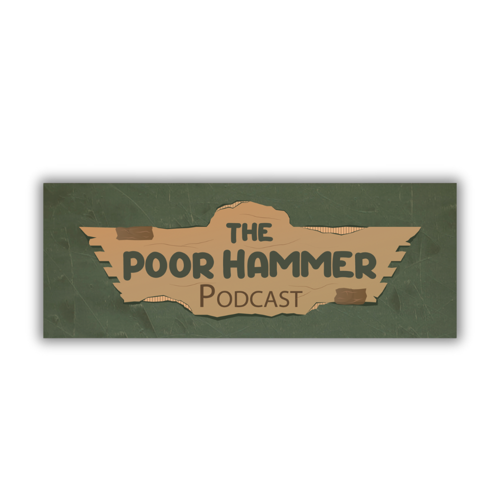 Poorhammer | Main Logo - Sticker